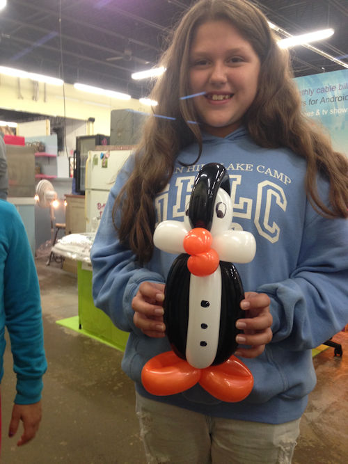 balloon penguin